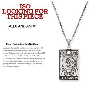 NOT FOR SALE-ISO ALEX & ANI 🖤 Moon Tarot Necklace